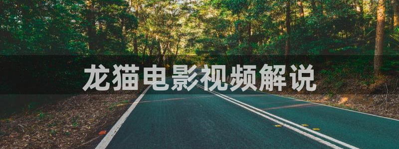 奇优影院网址改成了什么：龙猫电影视频解说