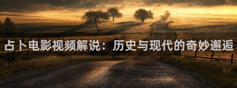 奇优影视将夜：占卜电影视频解说：历史与现代的奇妙邂逅
